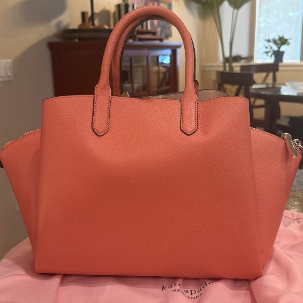 Kate Spade Coral Satchel Bag - Picture 2 of 8
